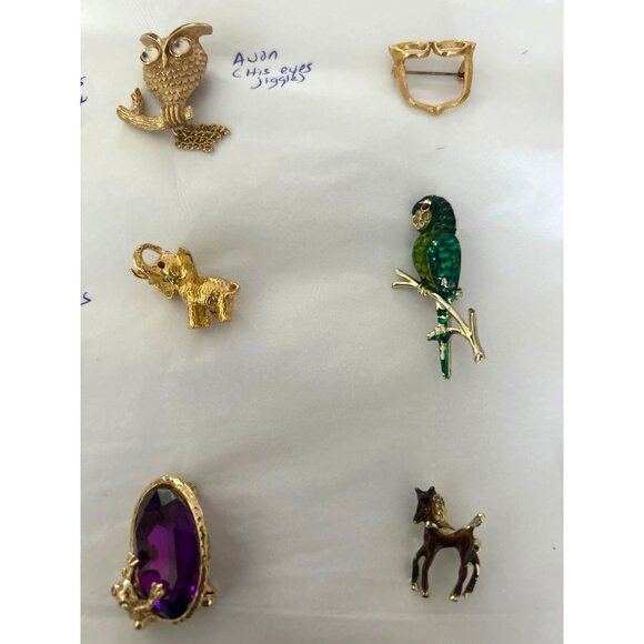 Bundle of 12 Vintage Animal And Miscellaneous Brooches/Pins - Picture 4 of 13